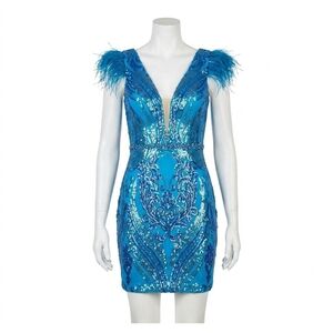 Jovani Feather Dress for Sale up to 90% Off: Poshmark